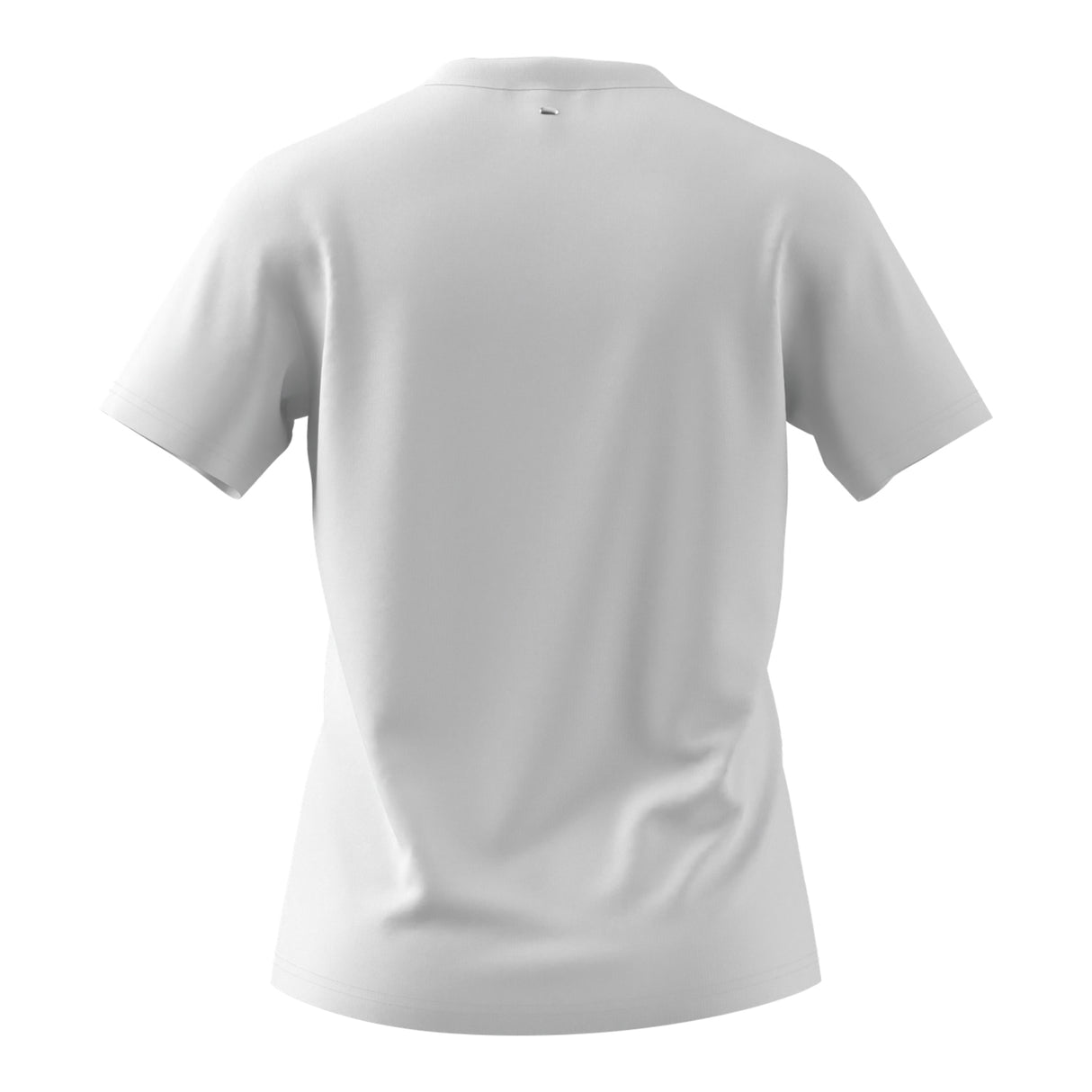 Adidas Women White-Black Run It Tee Apparels