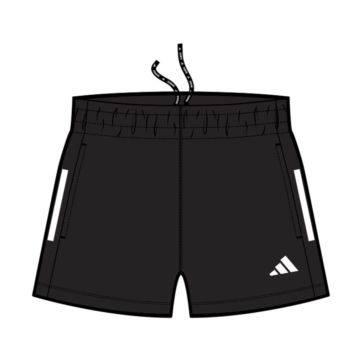 Adidas Men Black Otr B Short Apparels
