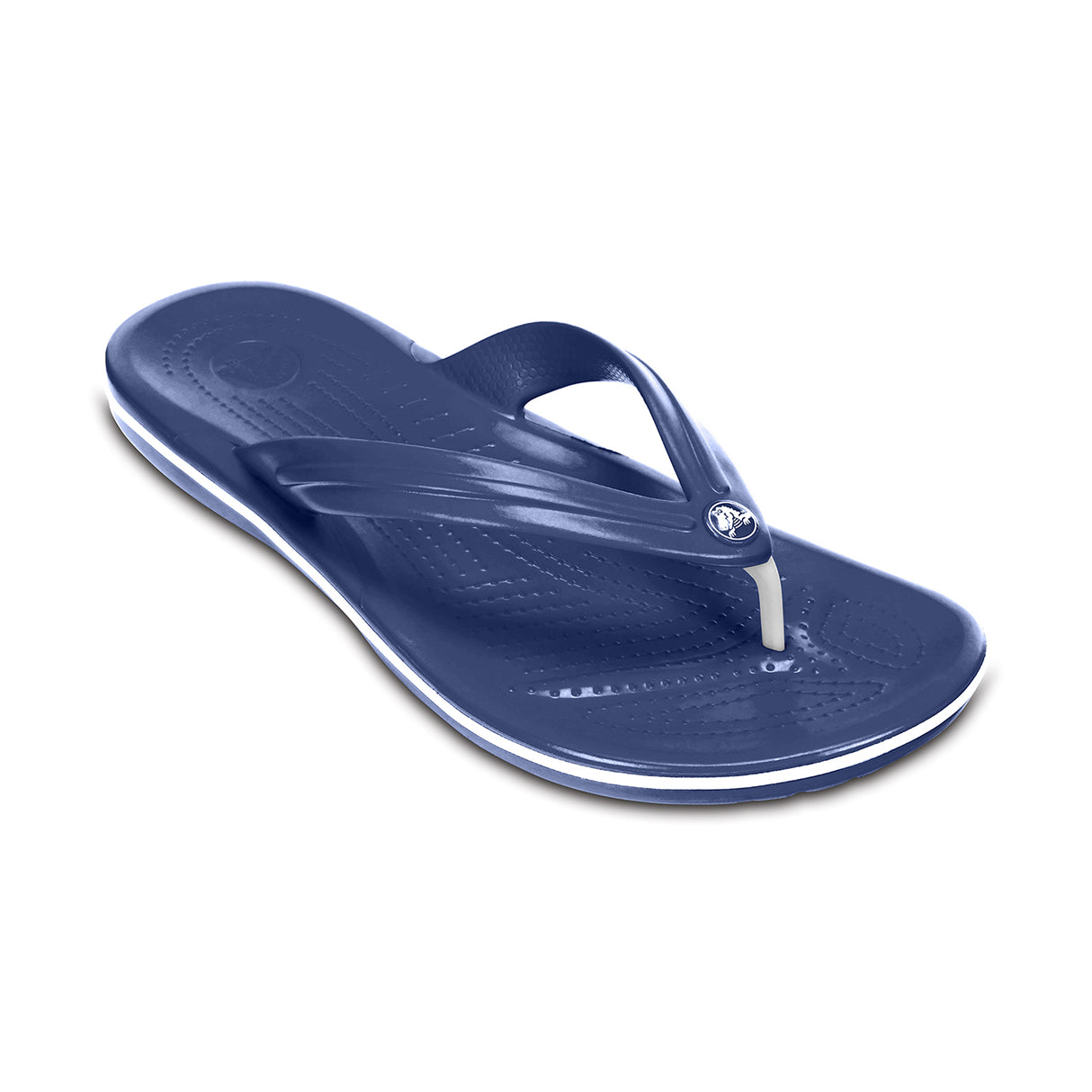 Crocband Navy Unisex FlipFlop
