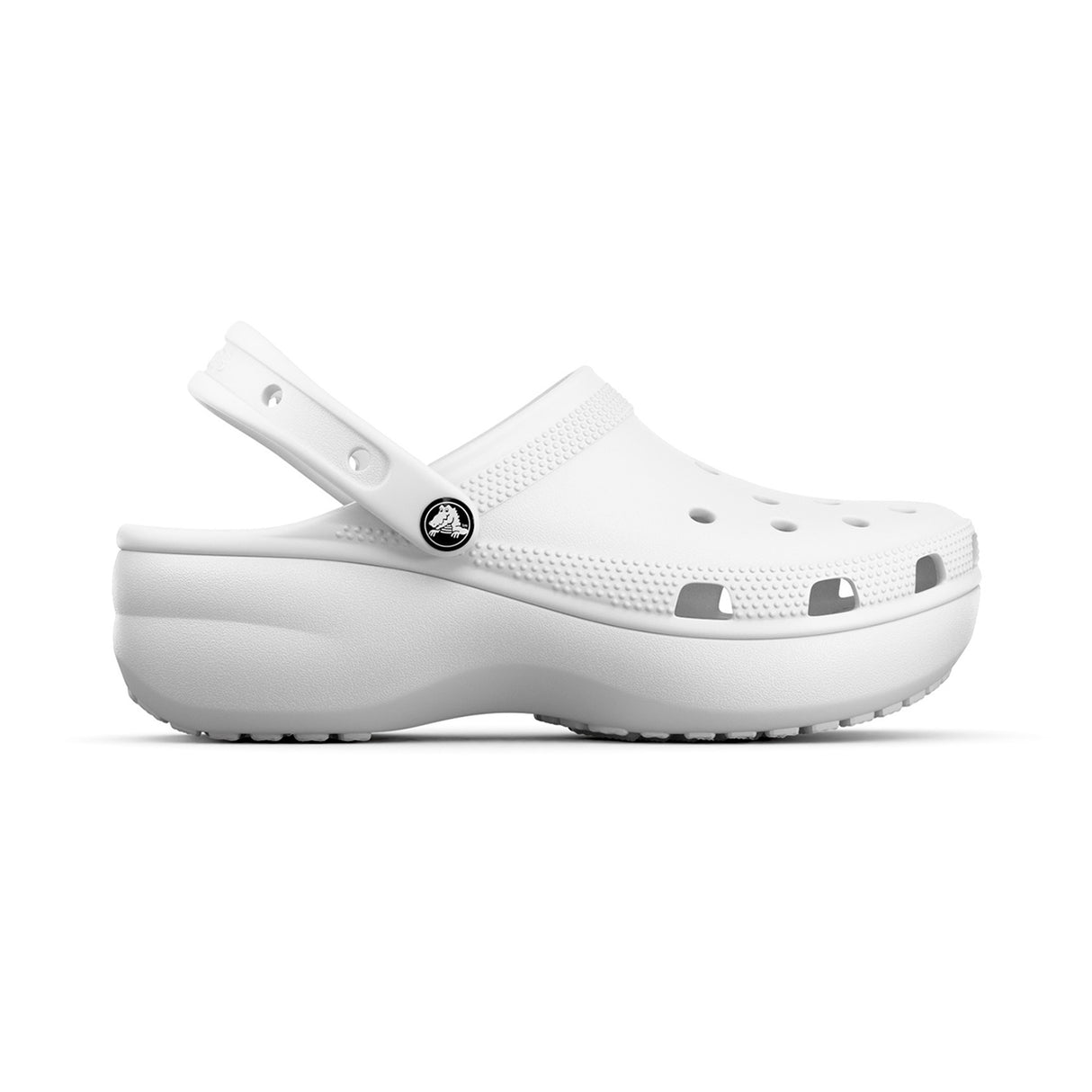 Classic Platform White Women Clog