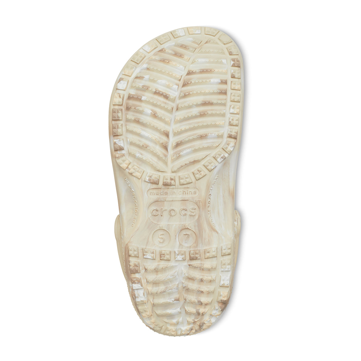 Classic Marbled Bone/Multi Unisex Clog
