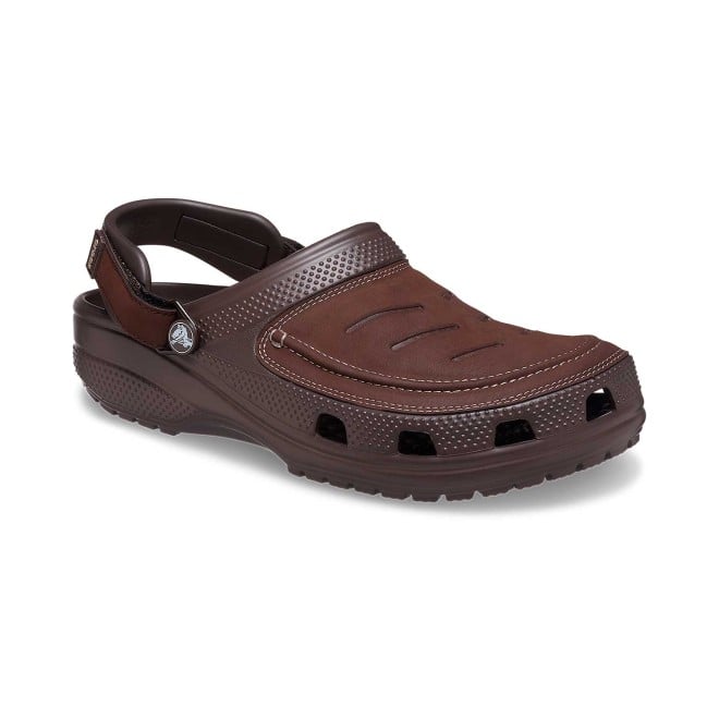 Men Espresso-Mushroom Casual Clogs
