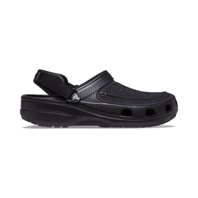 Men Black-Slate Grey Casual Clogs