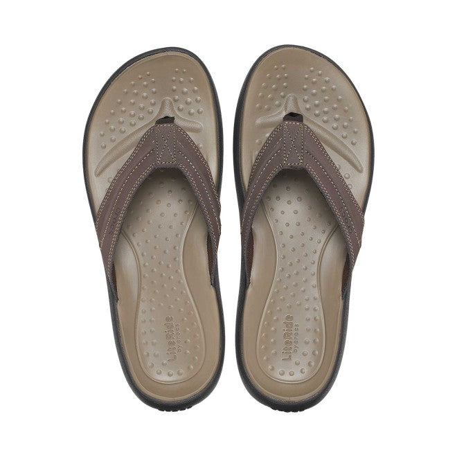 Men Espresso Casual Slippers