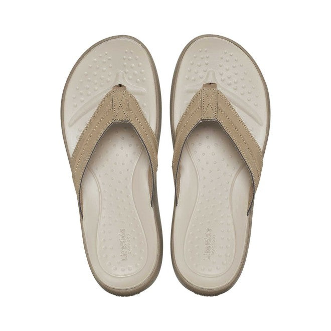 Men Khaki Casual Slippers