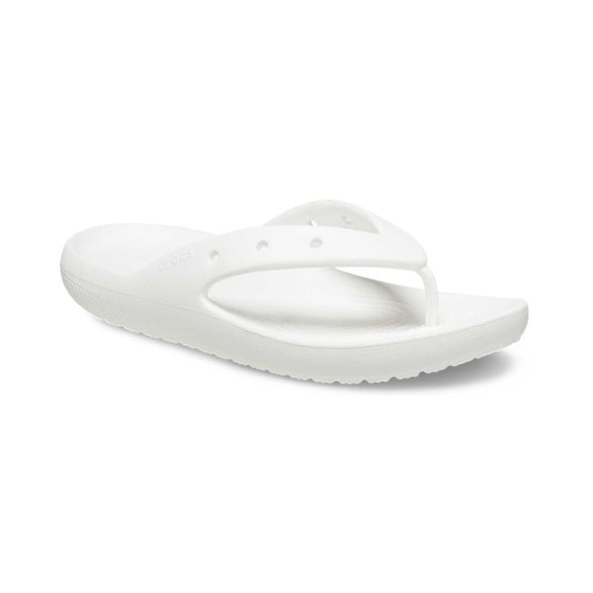Men White Casual Slippers