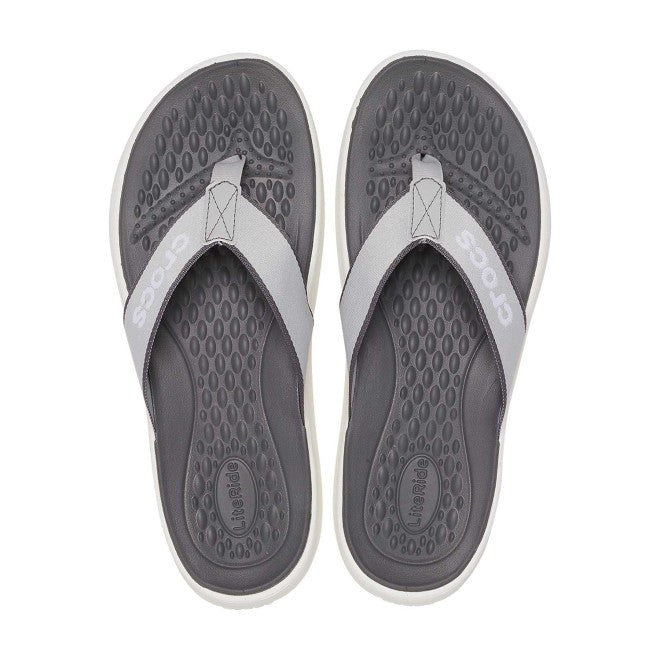 Men Slate Grey Casual Slippers