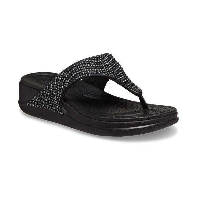 Women Black Casual Slippers
