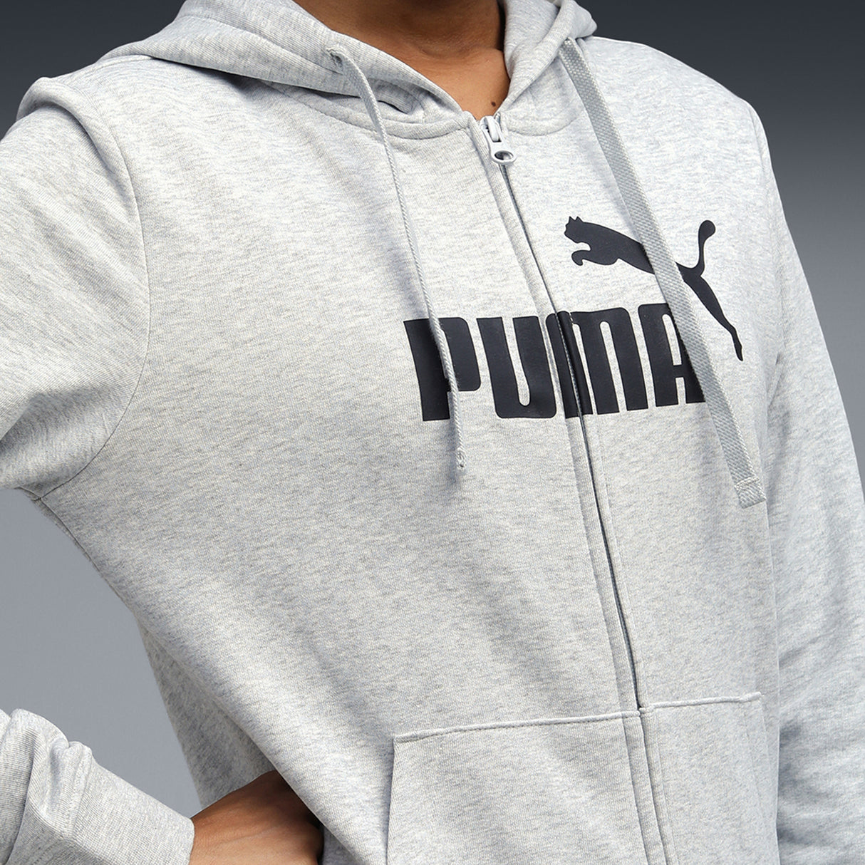 Puma Women Multi Ess No. 1 Logo Full-Zip Hoodie Tr Apparels
