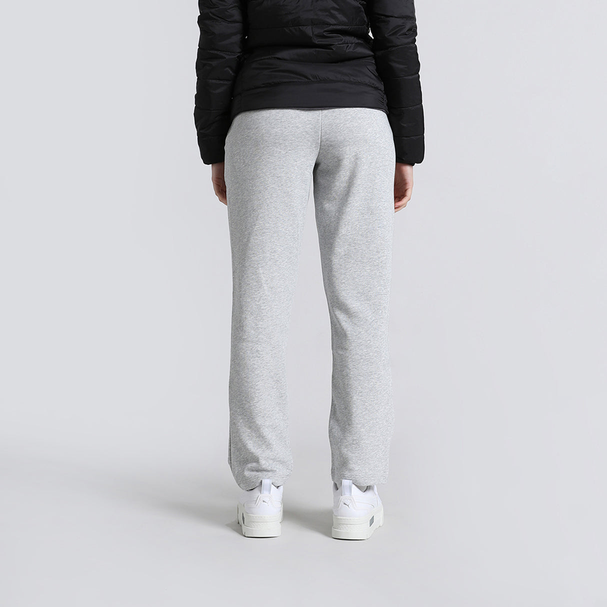Puma Women Grey Ess Sweatpants Tr Op Apparels