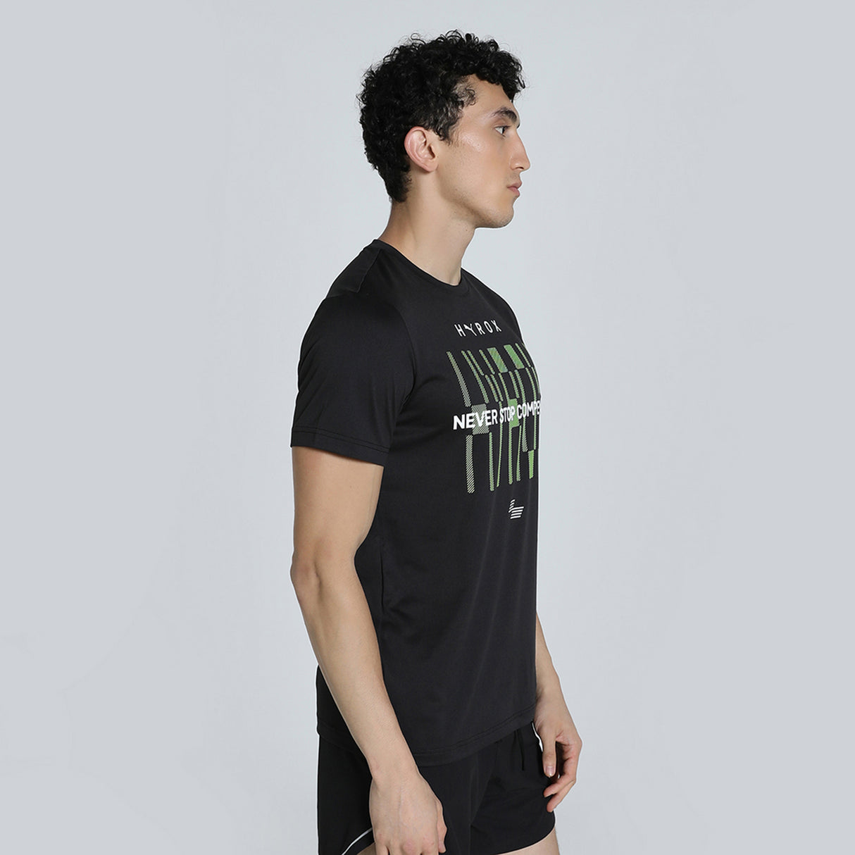Puma Men Black M Puma X Hyrox Tad Tee Apparels