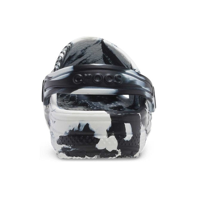 Kids-Boys Black-White Casual Clogs