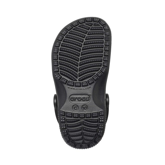 Kids-Boys Black Casual Clogs