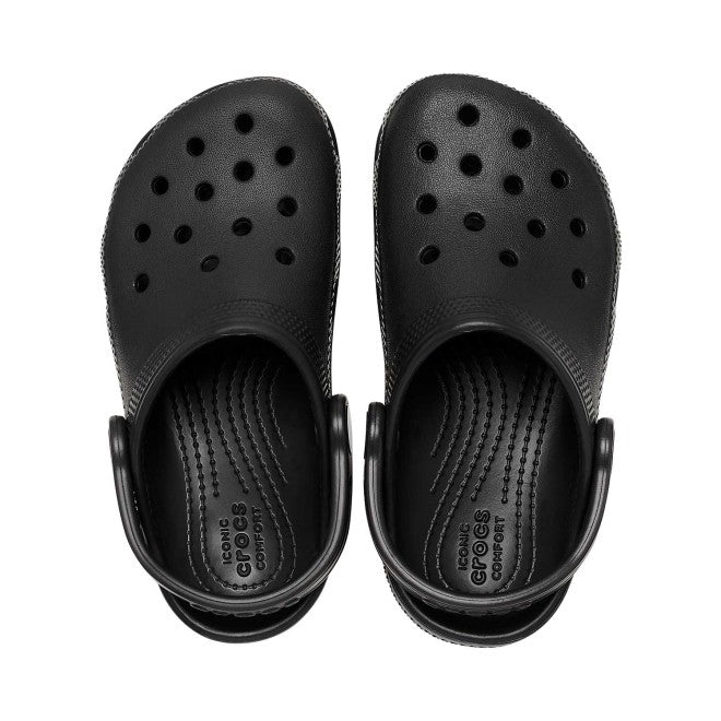 Kids-Boys Black Casual Clogs