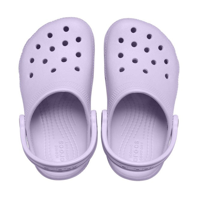 Kids-Girls Lavender Casual Clogs