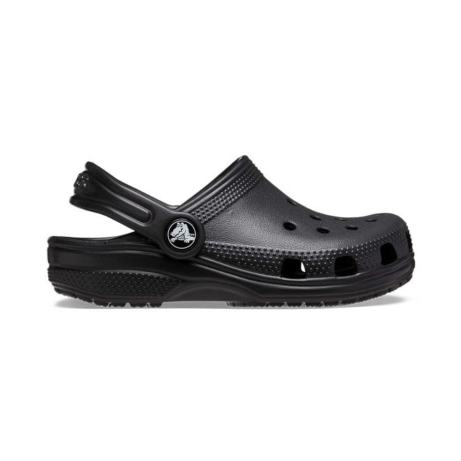 Kids-Boys Black Casual Clogs