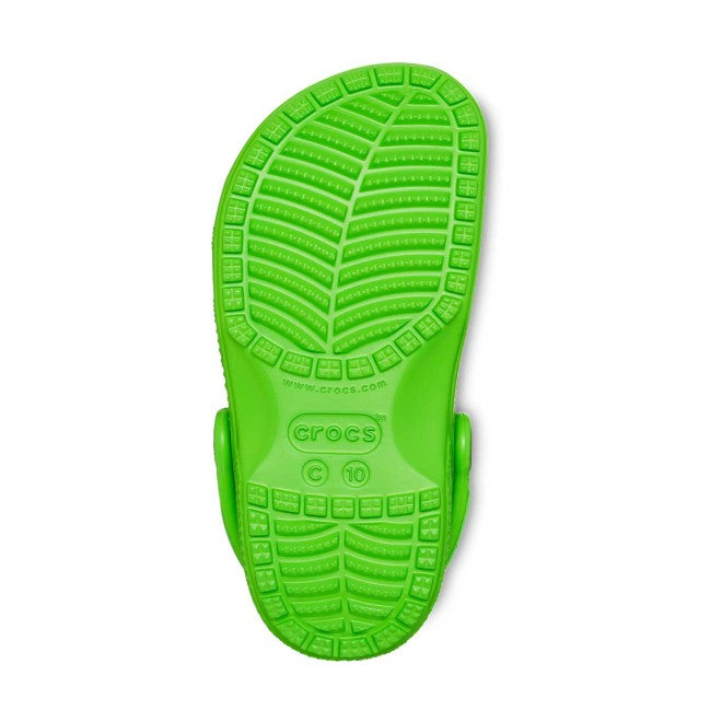 Kids-Boys Green Slime Casual Clogs