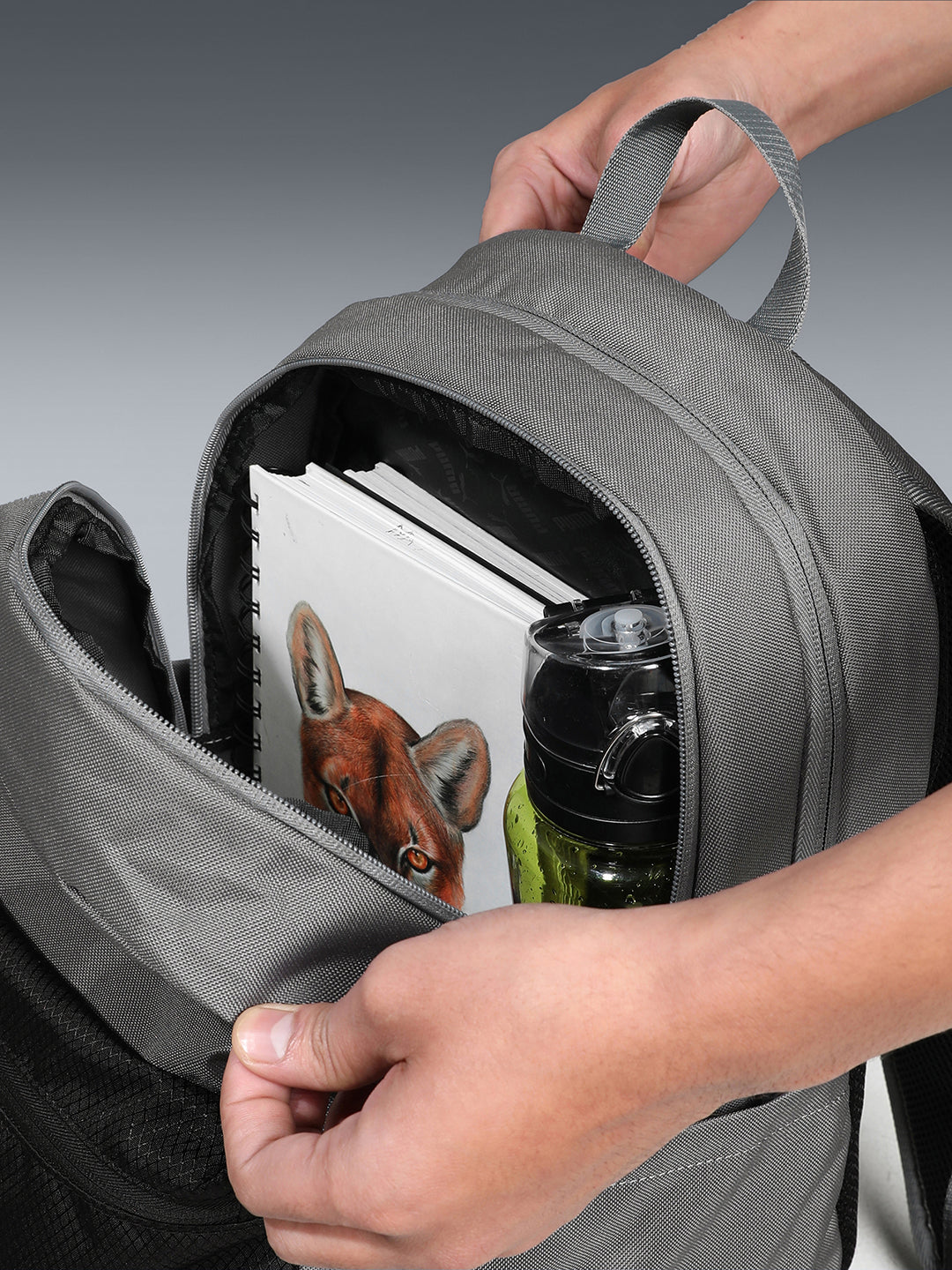 Puma Unisex Grey Deck Backpack Ii