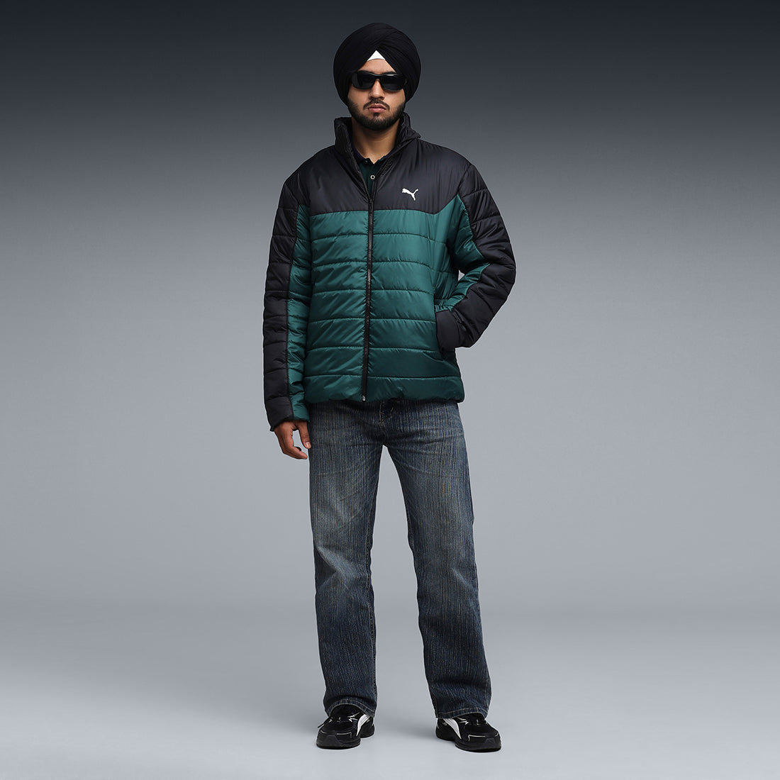 Puma Men Green Casual Jackets