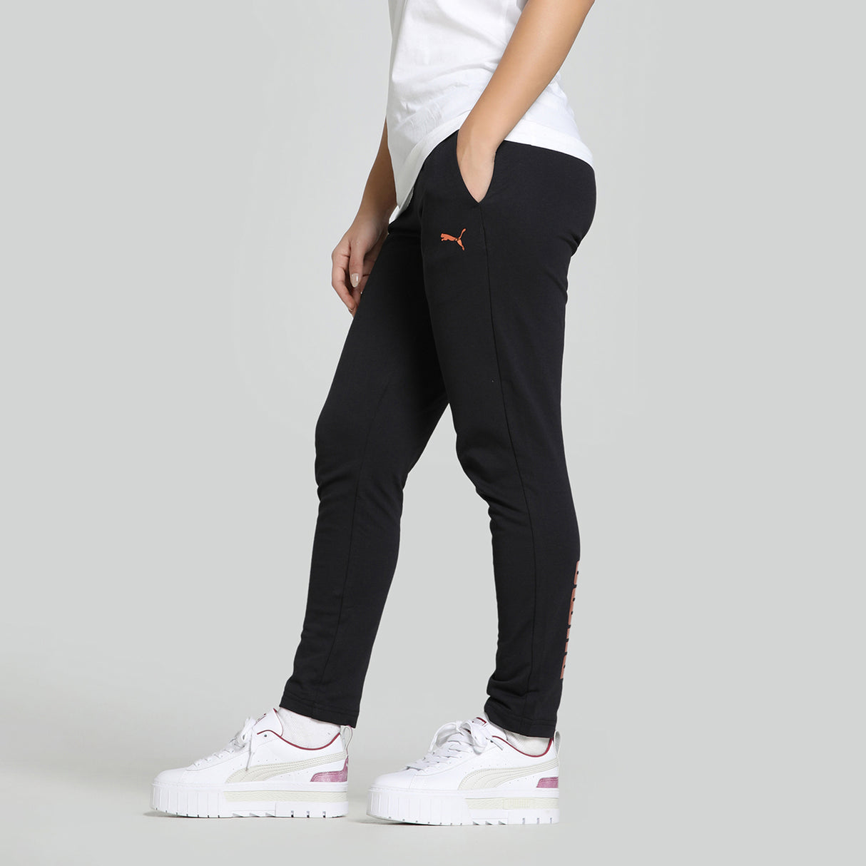 Puma Women Black Ess 7/8 Pants
