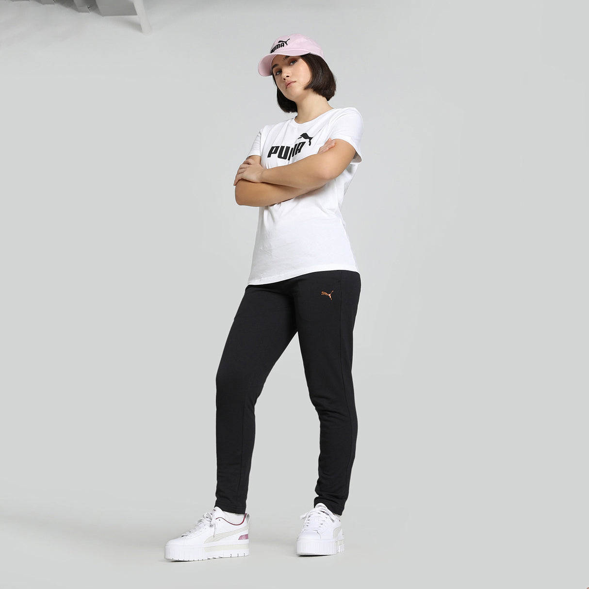 Puma Women Black Ess 7/8 Pants