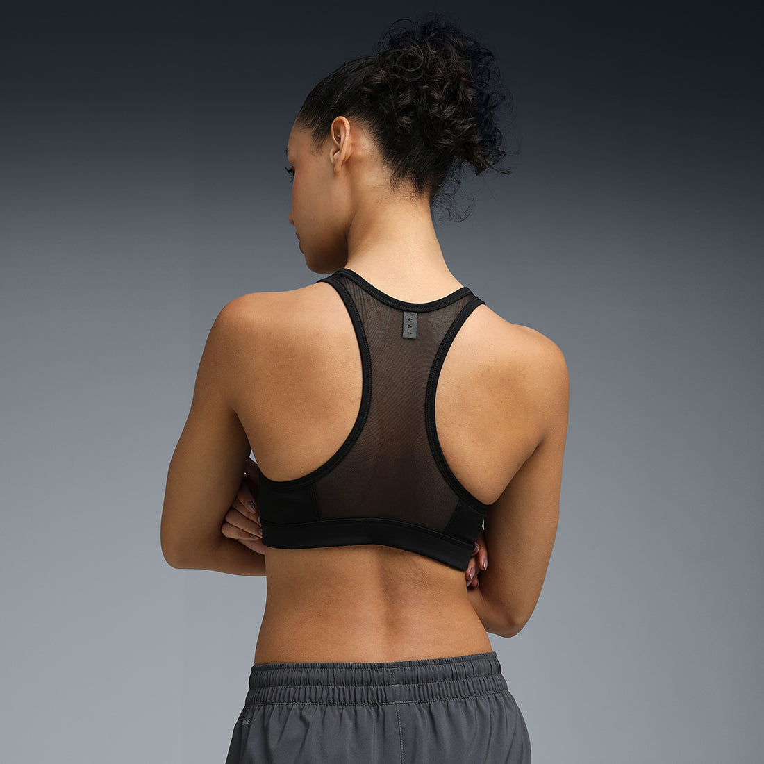 Puma Women Black Active Wear Sports Bra
