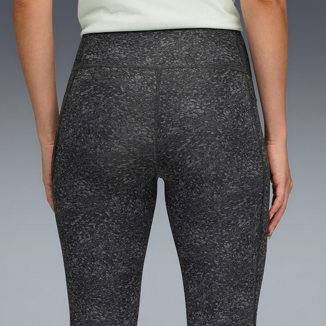 Puma Women Grey Active Wear Leggings & Tights