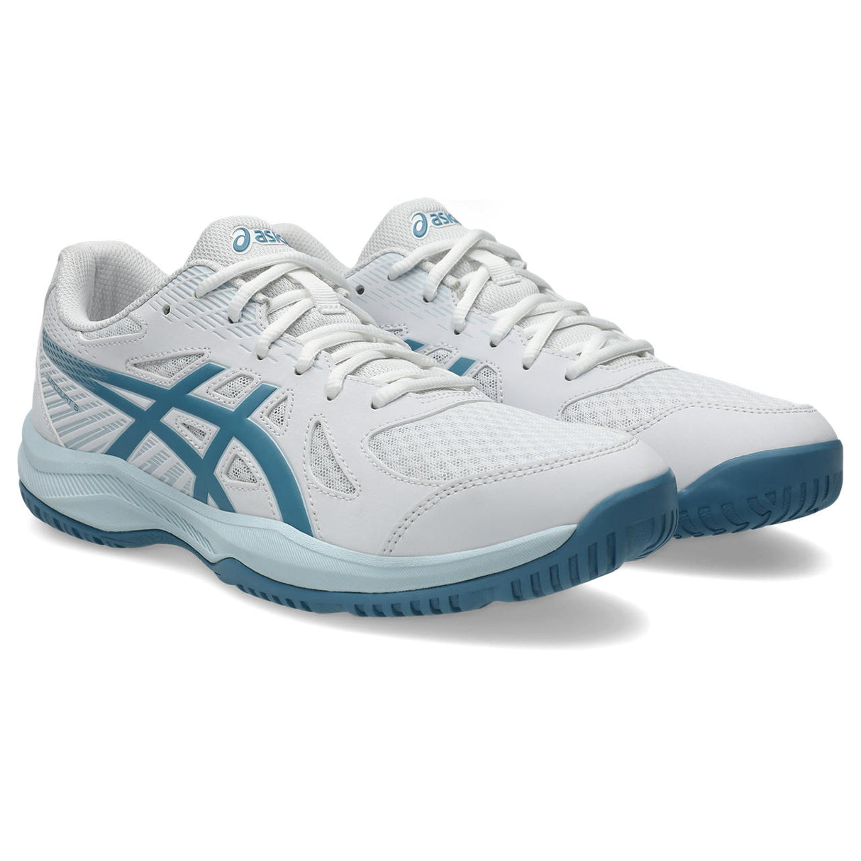 Asics Men White-blue Upcourt 6