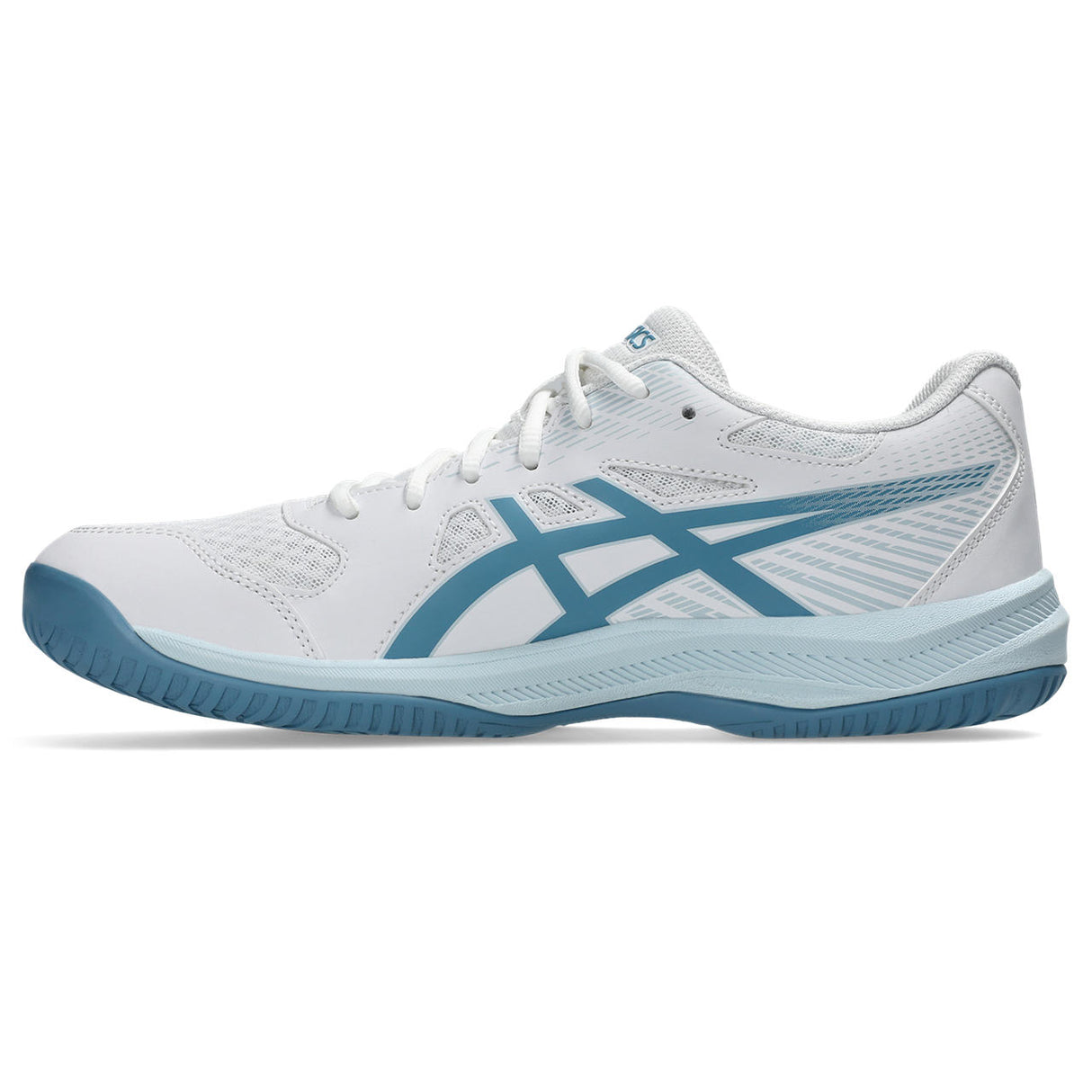 Asics Men White-blue Upcourt 6
