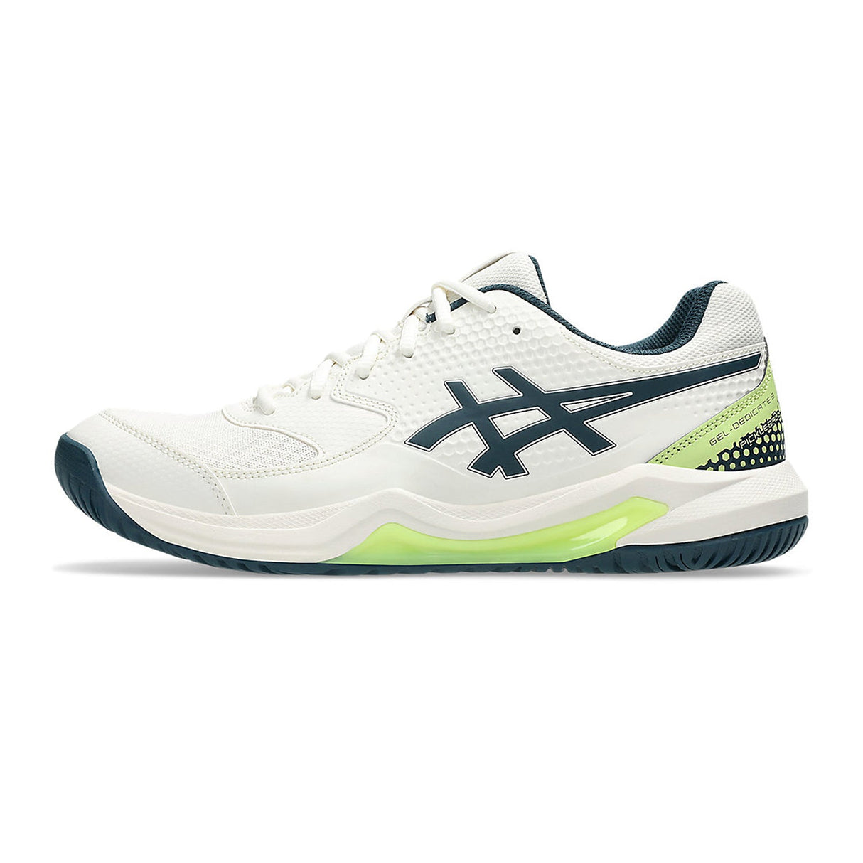 Asics Men White-multi GEL-DEDICATE 8 PICKLEBALL Shoes