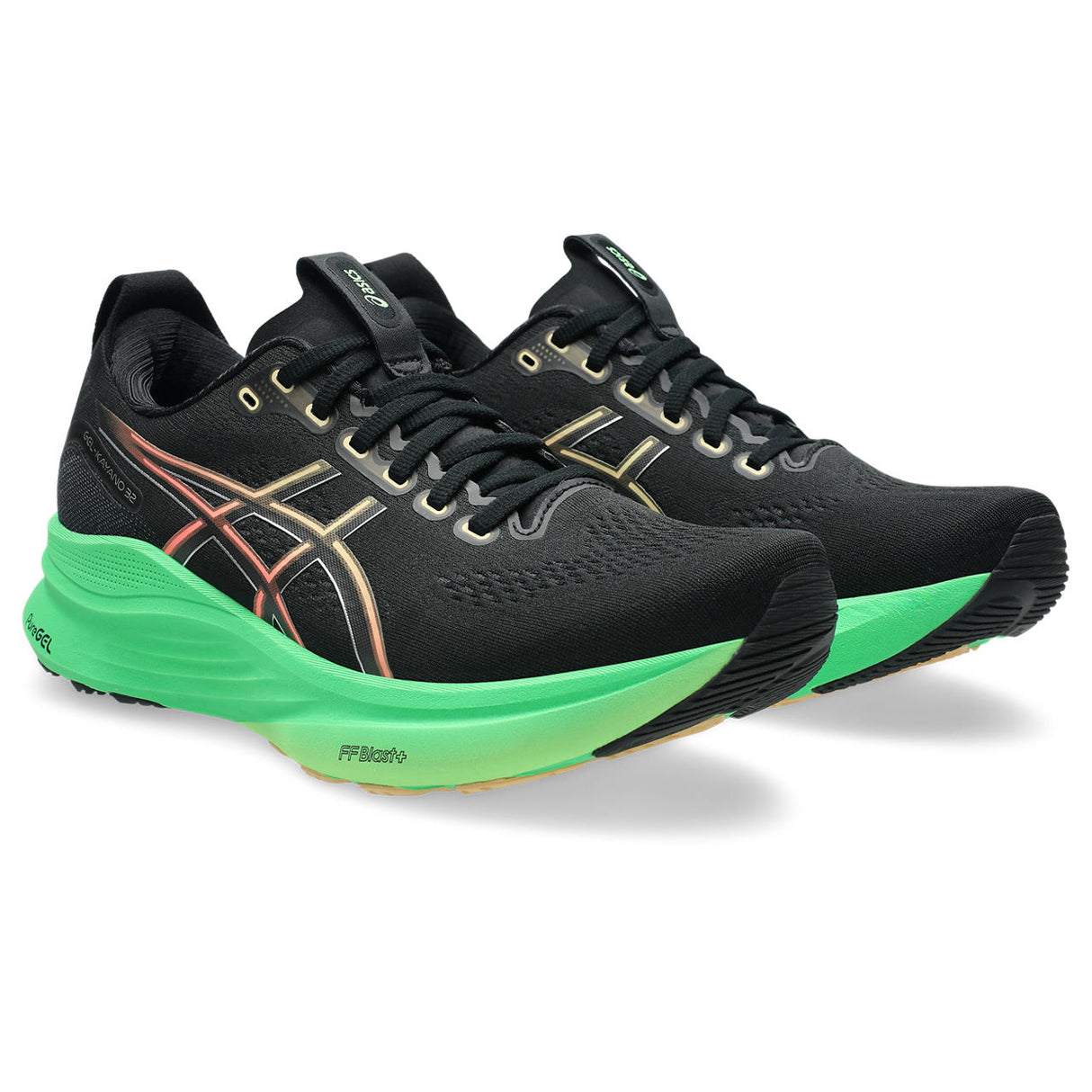 Asics Men Black-green Gel-Kayano 32