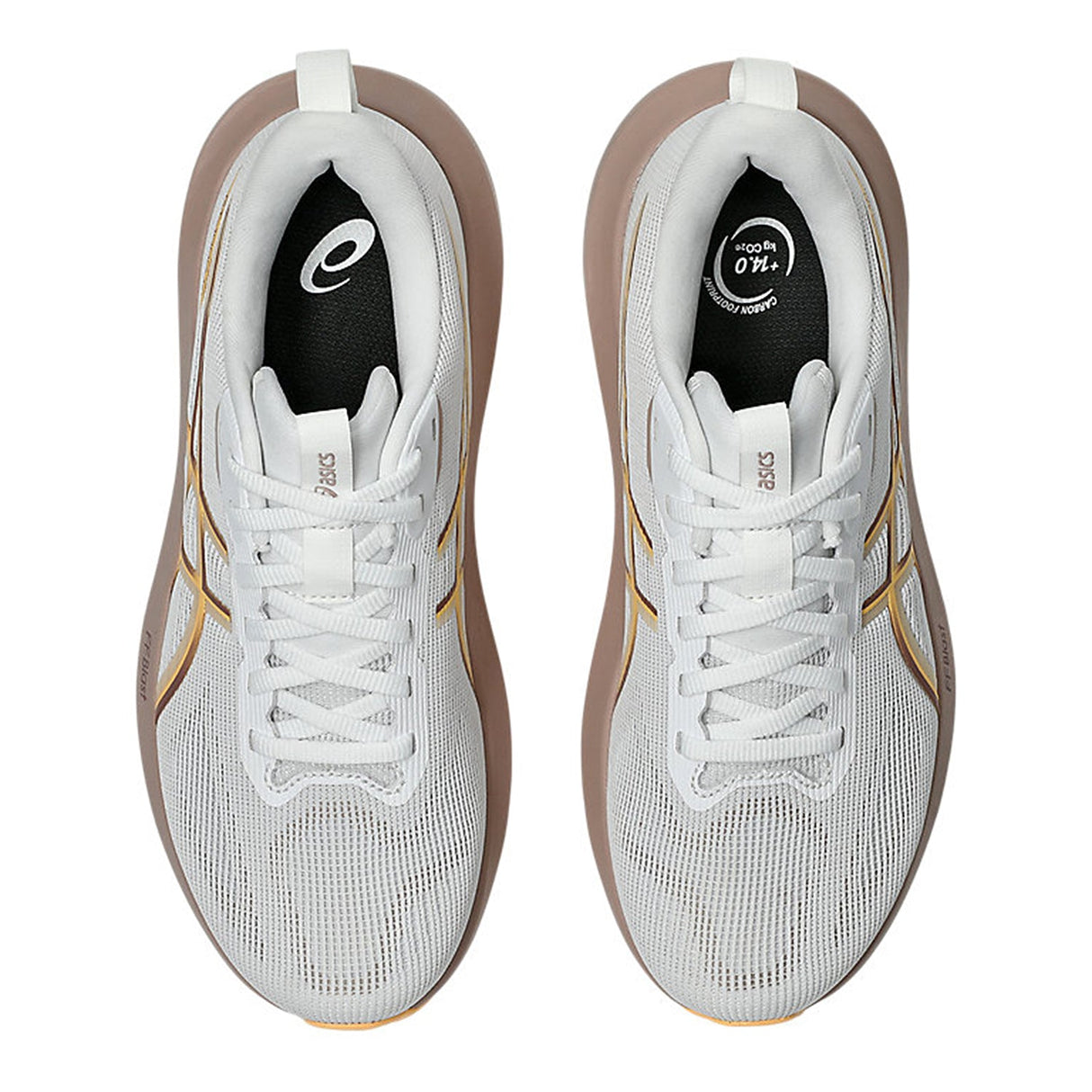 Asics Women White-red GT-1000 14 Shoes