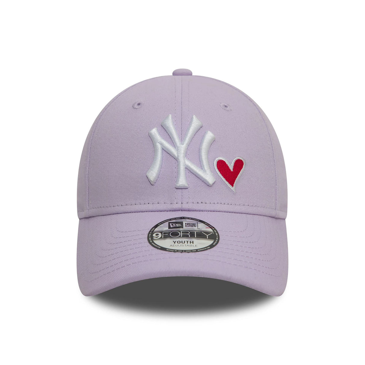 NEW YORK YANKEES YOUTH ICON PASTEL PURPLE 9FORTY ADJUSTABLE CAP