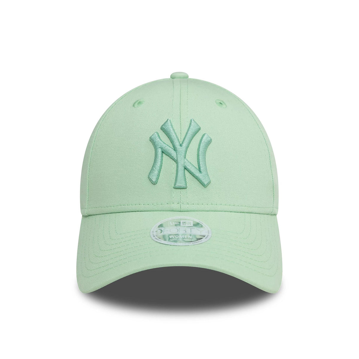 NEW YORK YANKEES WOMENS LEAGUE ESSENTIAL PASTEL GREEN 9FORTY ADJUSTABLE CAP