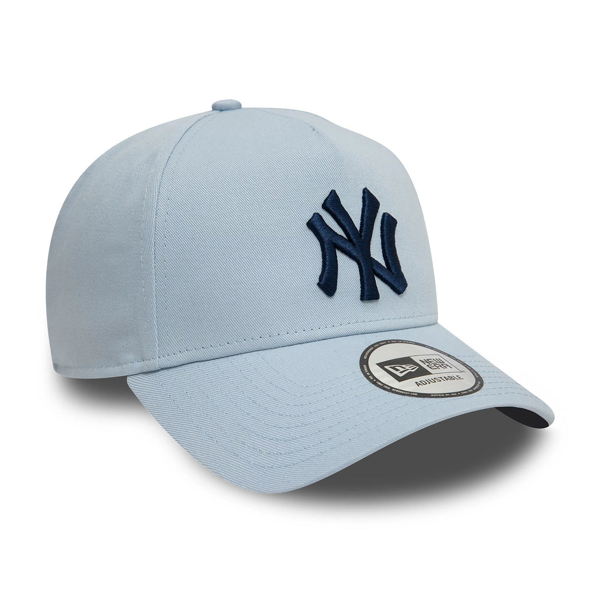 NEW YORK YANKEES LEAGUE ESSENTIAL PASTEL BLUE 9FORTY A-FRAME ADJUSTABLE CAP
