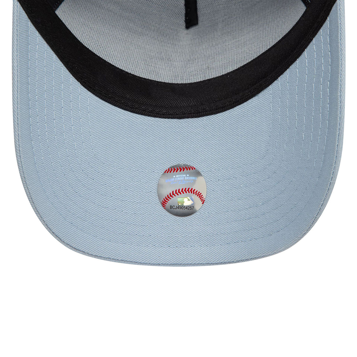 NEW YORK YANKEES LEAGUE ESSENTIAL PASTEL BLUE 9FORTY A-FRAME ADJUSTABLE CAP