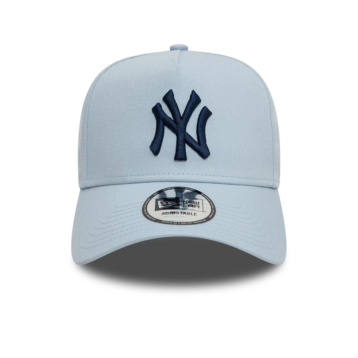 NEW YORK YANKEES LEAGUE ESSENTIAL PASTEL BLUE 9FORTY A-FRAME ADJUSTABLE CAP
