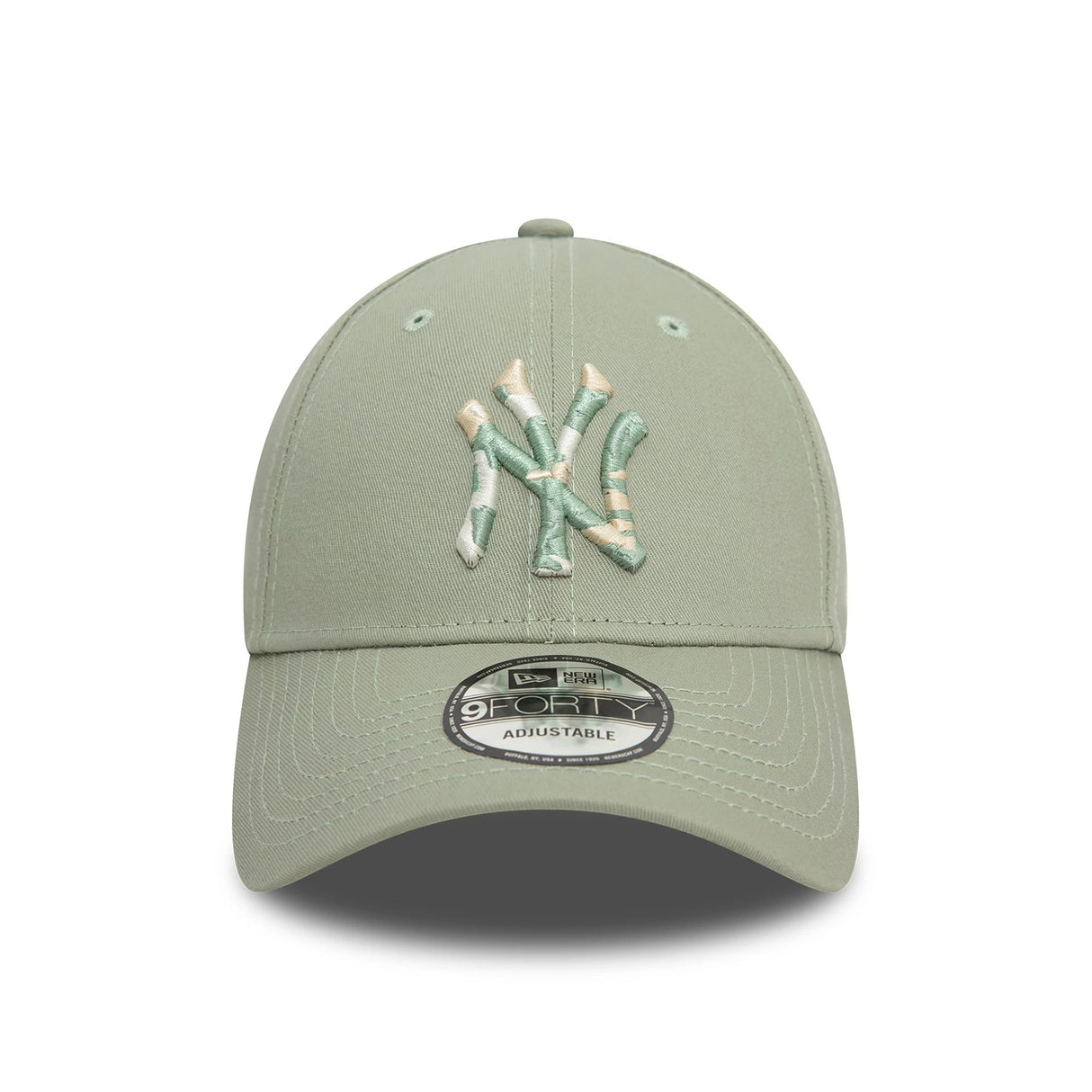 NEW YORK YANKEES CAMO INFILL PASTEL GREEN 9FORTY ADJUSTABLE CAP