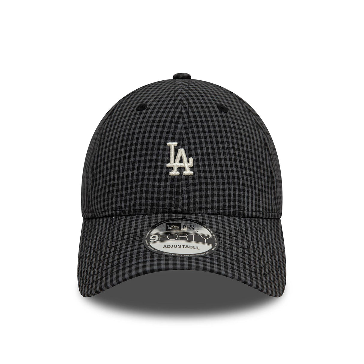 LA DODGERS SEERSUCKER BLACK 9FORTY ADJUSTABLE CAP