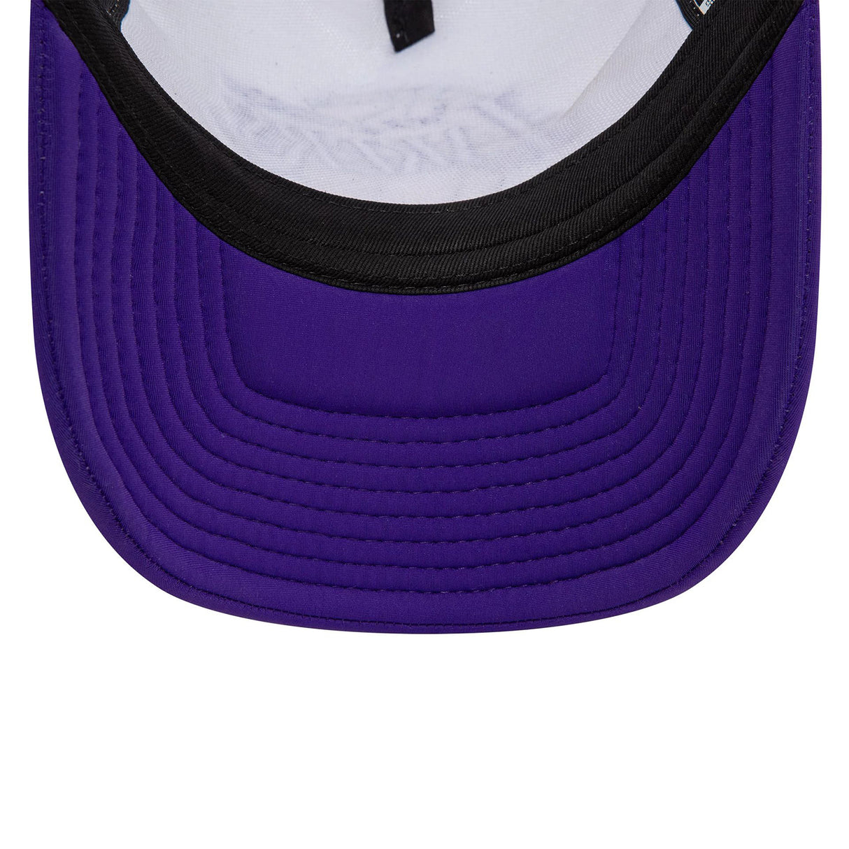 LA LAKERS NBA FLOWER PURPLE 9FORTY A-FRAME TRUCKER ADJUSTABLE CAP