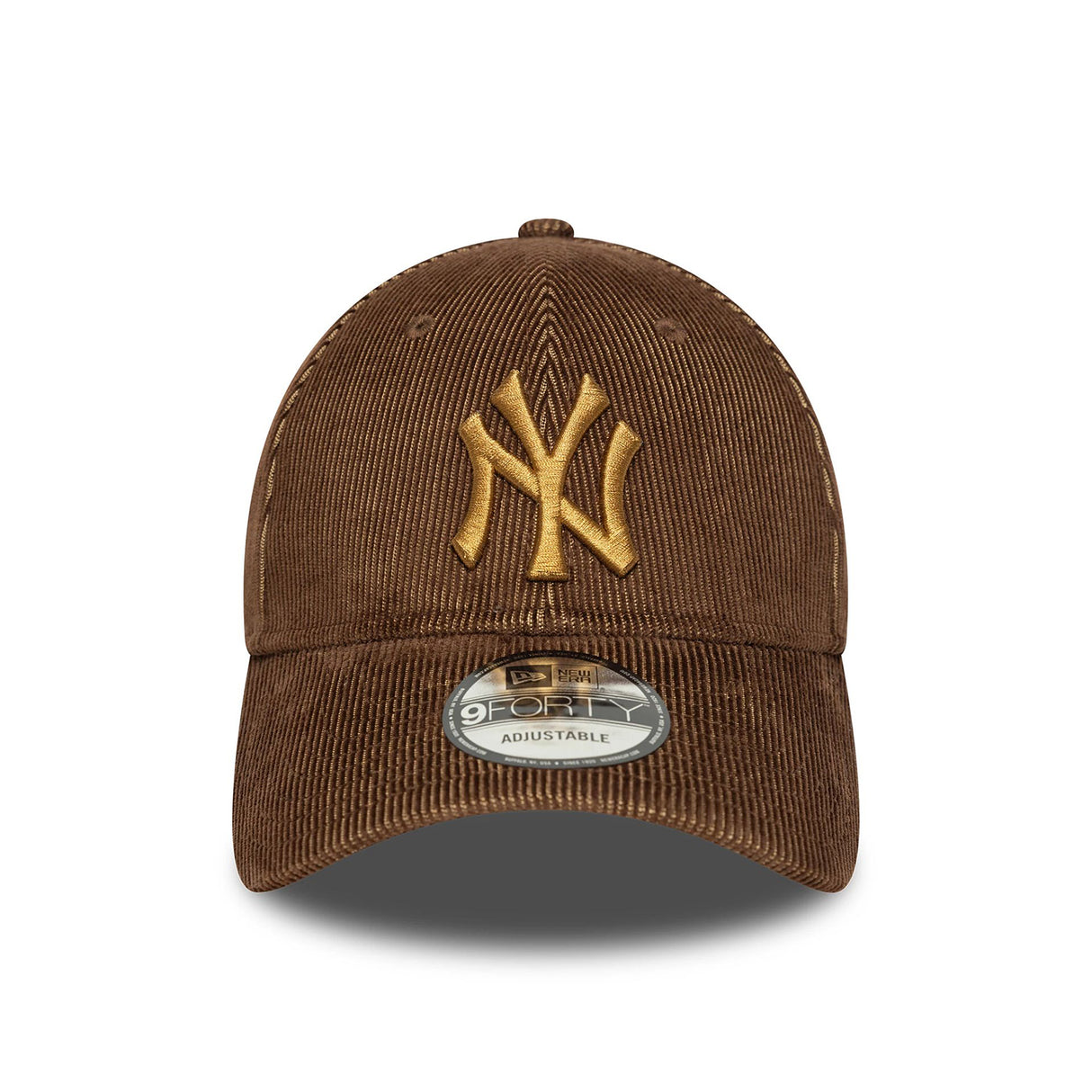 NEW YORK YANKEES TWO TONE CORD DARK BROWN 9FORTY ADJUSTABLE CAP