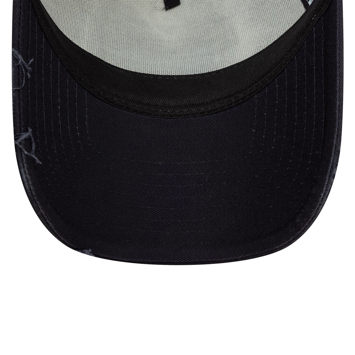 NEW ERA PATCH DISTRESSED WHITE 9FORTY A-FRAME TRUCKER ADJUSTABLE CAP