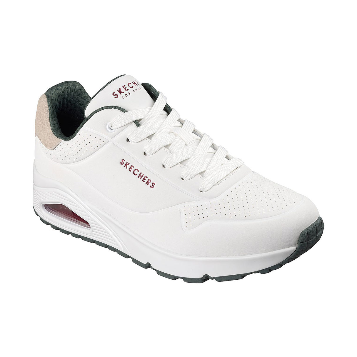 Skechers Men White-multi Uno - Suited On Air