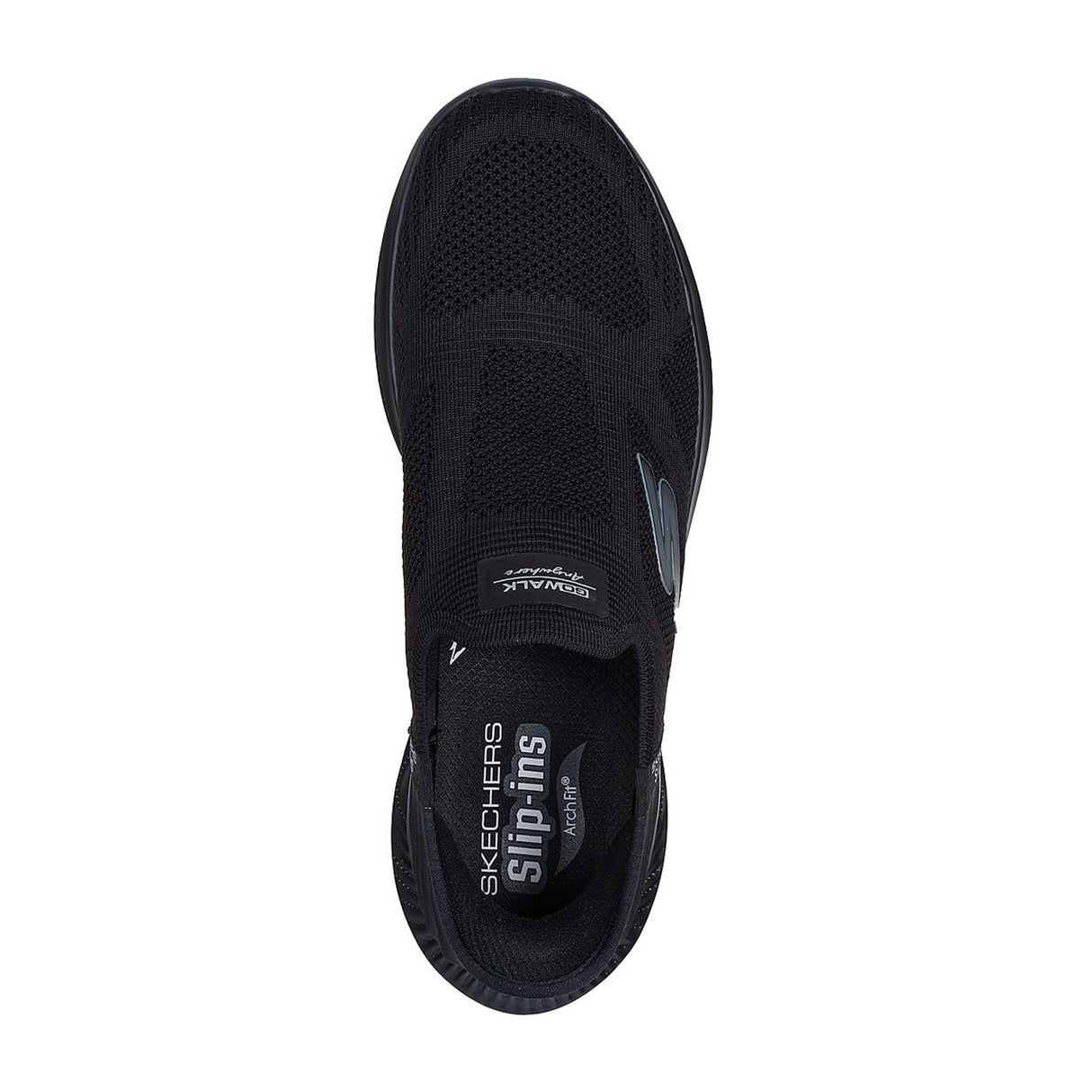 Skechers Men Black Go Walk Anywhere - The Touris