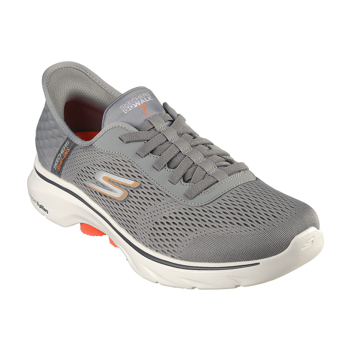Skechers Men Grey Go Walk 7 - Free Hand 2