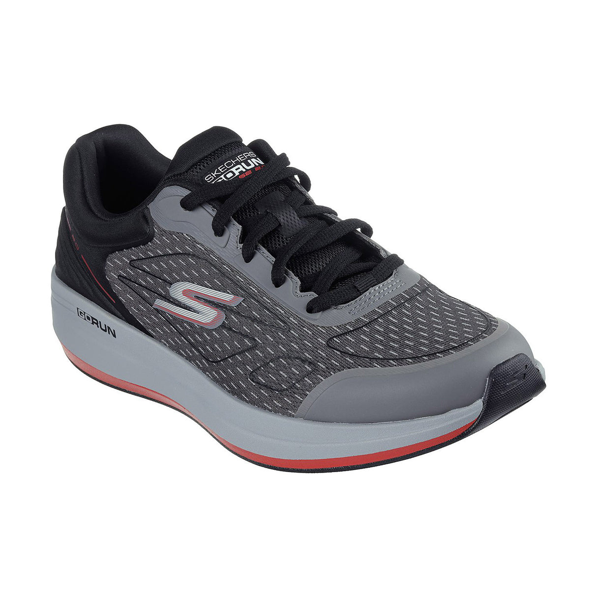 Skechers Men Black Go Run Pulse 2.0 - Cross Road