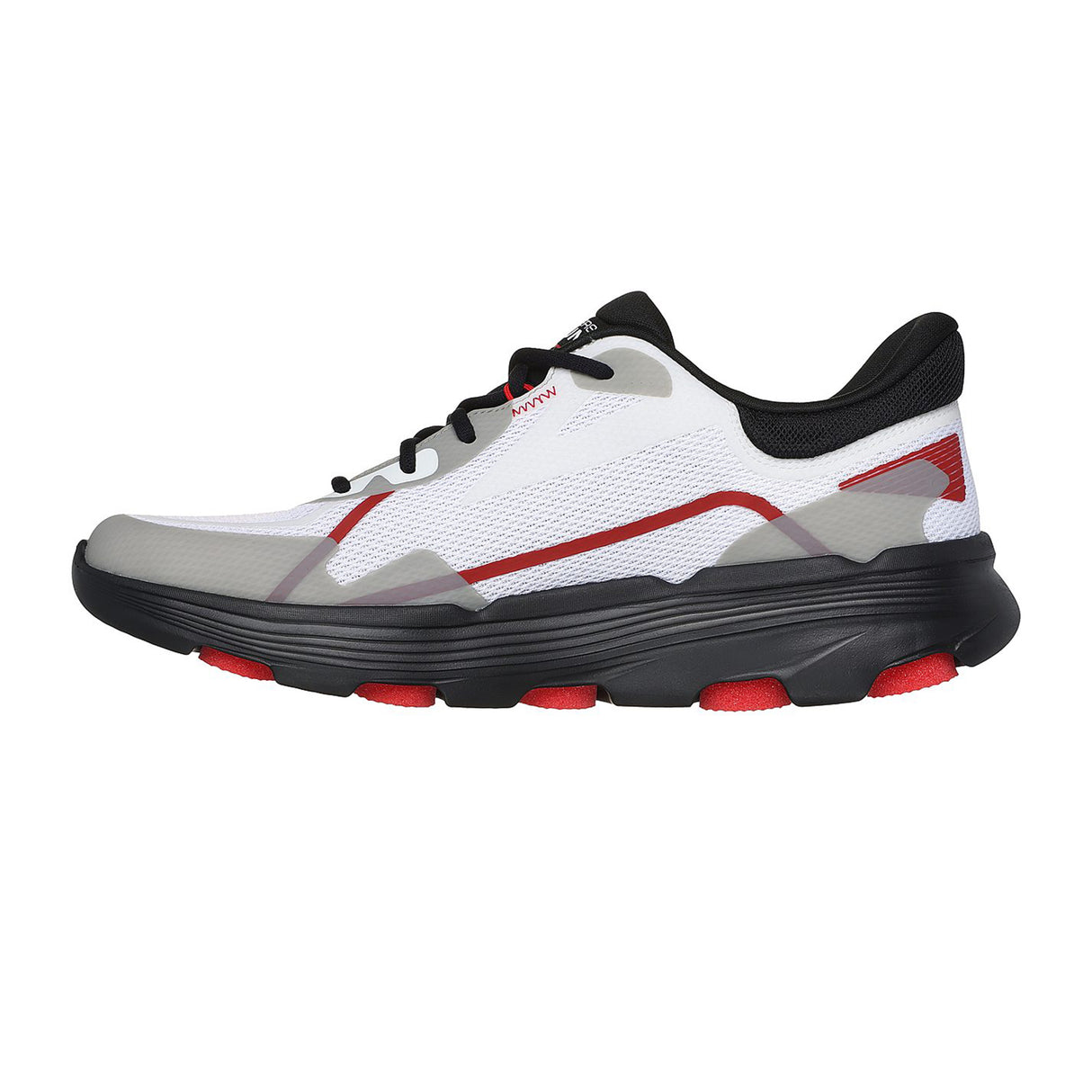Skechers Men White-Black Go Run 7.0