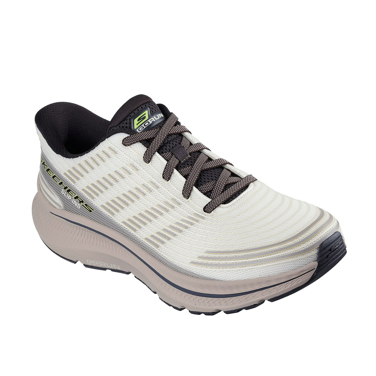 Skechers Men Beige Go Run Consistent 2.0 - Senna