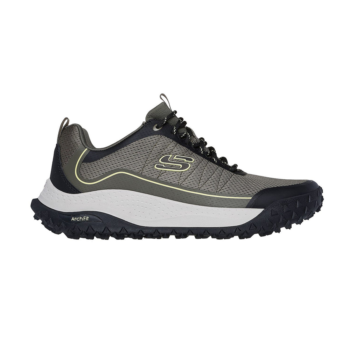 Skechers Men Olive Archfit Swifttrail-Rapidswift