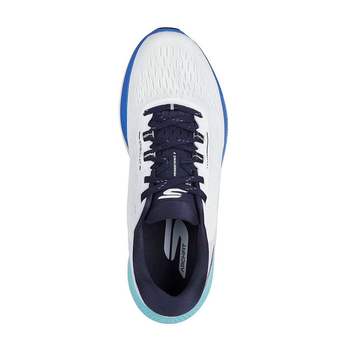Skechers Men White-Multi Go Run Persistence 2